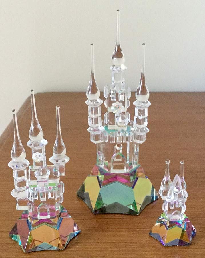 Iris Arc Crystal Figurines Enchanted Castles-Medium - No Box by Iris ARC-1