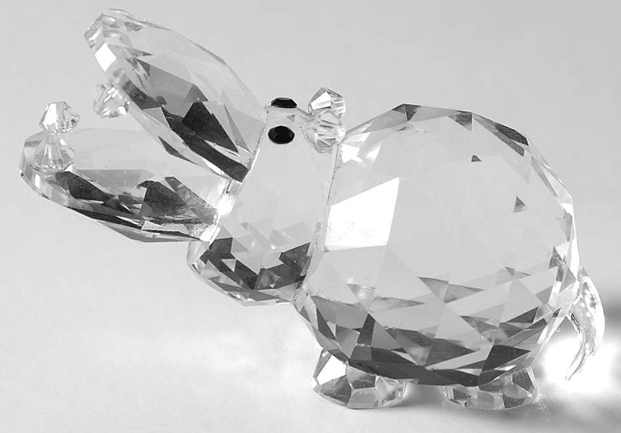 Iris Arc Crystal Figurines Hippopotamus - Boxed by Iris ARC-1