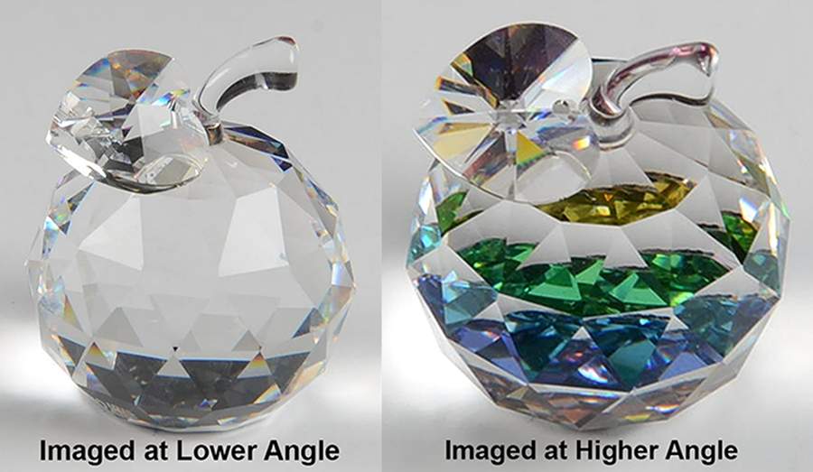 Iris Arc Crystal Figurines Apple - Boxed by Iris ARC-1