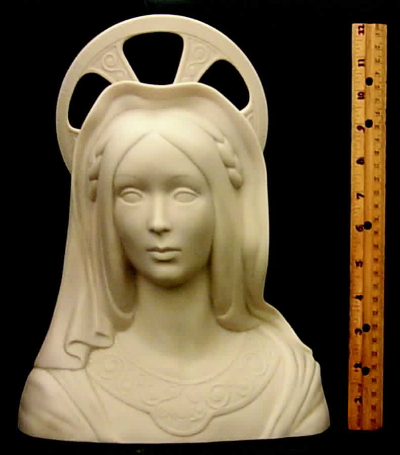 Ispanky Figurines Madonna & Halo White - No Box by Ispanky-1