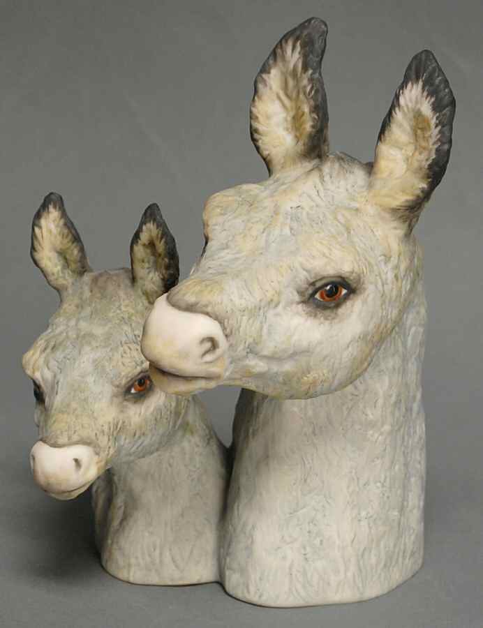 Ispanky Figurines Donkey Heads - No Box by Ispanky-1
