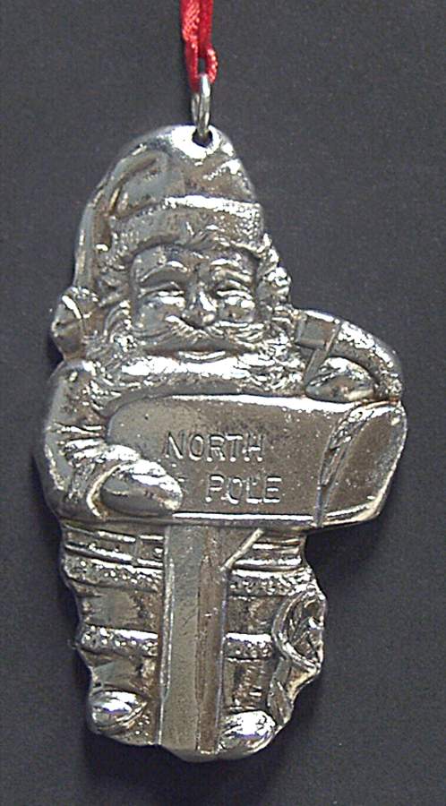 Santa Claus Letters For Santa - No Box by International Silver-1