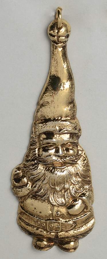 Santa Claus Santa-Gold Plated - With Box by International Silver-1
