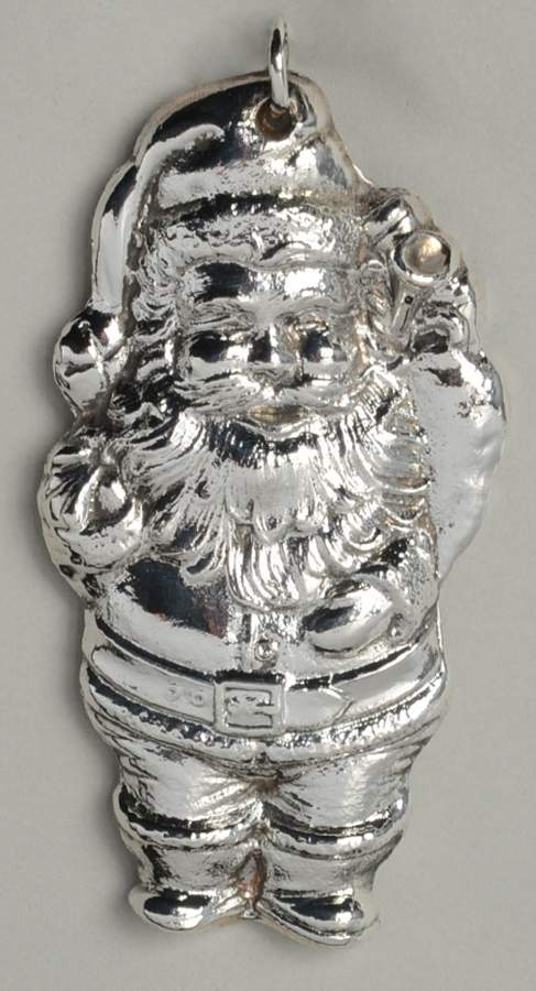 Santa Claus Santa-1973 - Boxed by International Silver-1