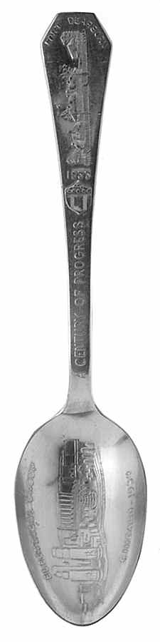 Worlds Fair Collectible Spoon 1933 Electrical Group - No Box by International Silver-1