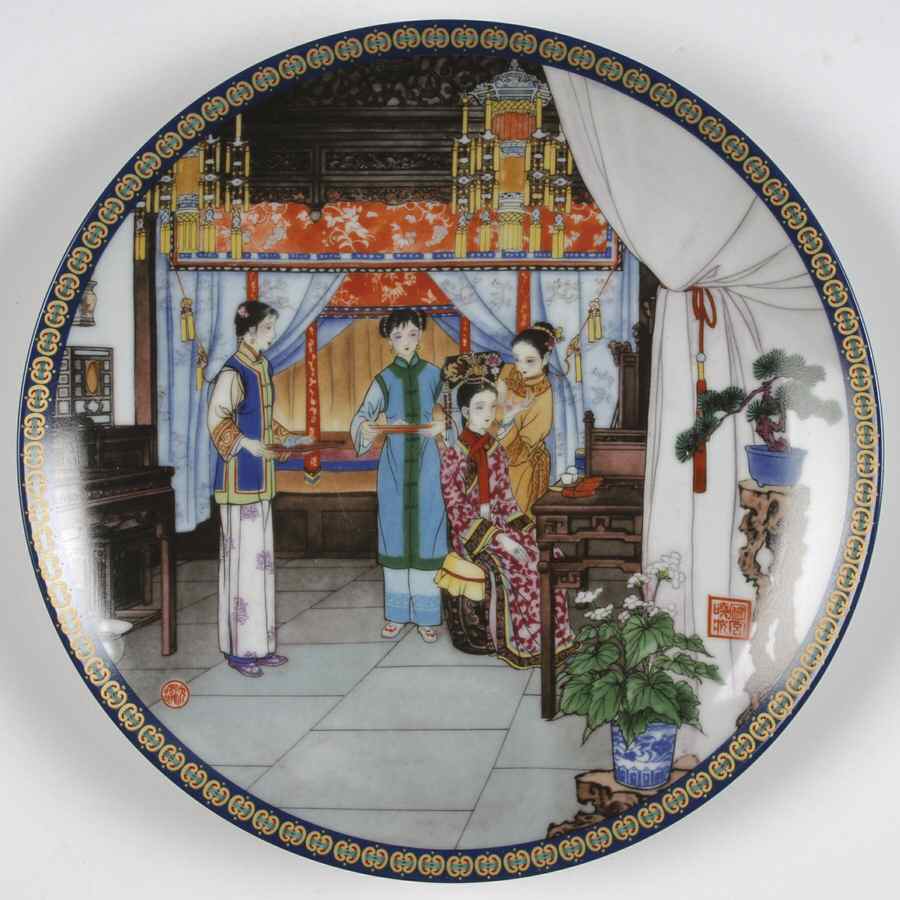 Chinas Imperial Palace:Forbidden City Dressing The Empress - No Box by Imperial Jingdezhen-1