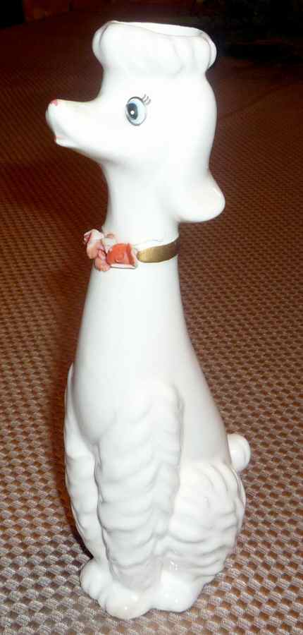 Inarco Head Vases Poodle Vase - No Box by Inarco (Japan)-1