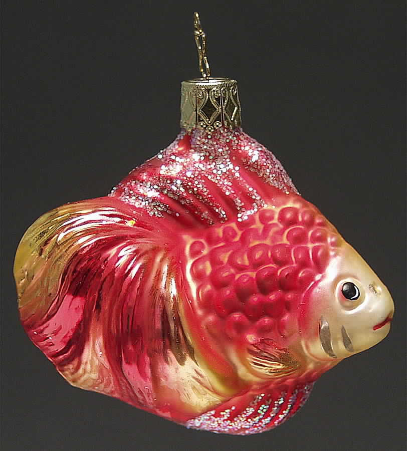 Inge Glas Christmas Ornaments Gorgeous Goldfish - No Box by Inge Glas-1