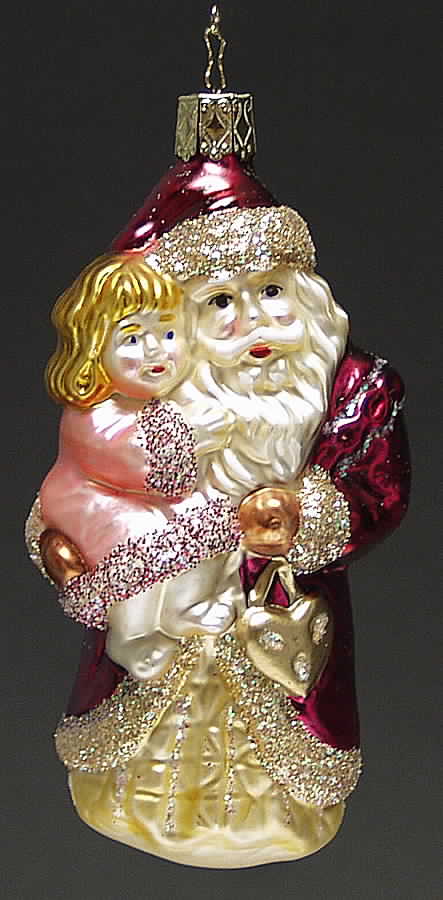 Inge Glas Christmas Ornaments Santa's Listening - No Box by Inge Glas-1