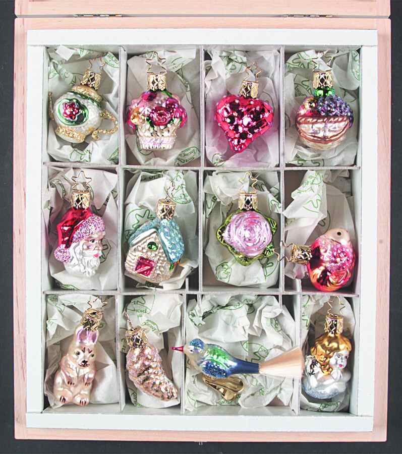 Inge Glas Christmas Ornaments Brides Tree-Miniature Set - No Box by Inge Glas-1