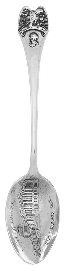 International Silver Souvenir Spoon The Capitol Washington Dc - No Box by International Silver-1