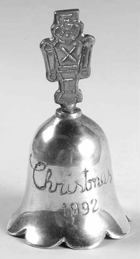 Annual Silverplate Bell Nutcracker - With Box by International Silver-1