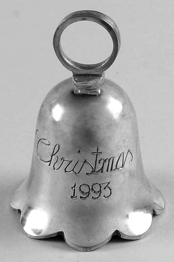 Annual Silverplate Bell Silver Ring - Boxed by International Silver-1