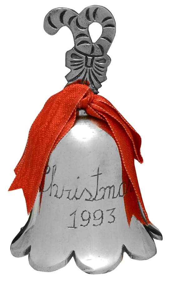 Annual Silverplate Bell Candy Canes - No Box by International Silver-1