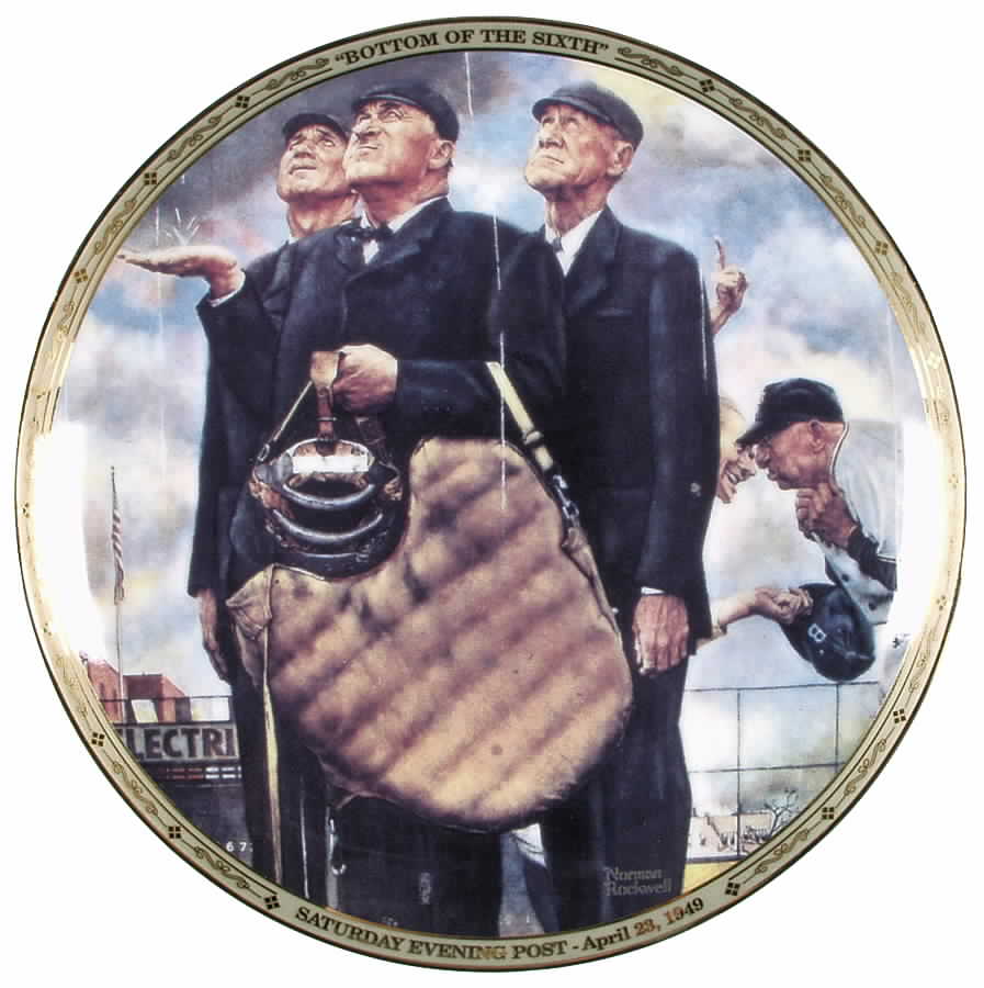 The Saturday Evening Post Bottom Of The Sixth - Boxed by Islandia-1