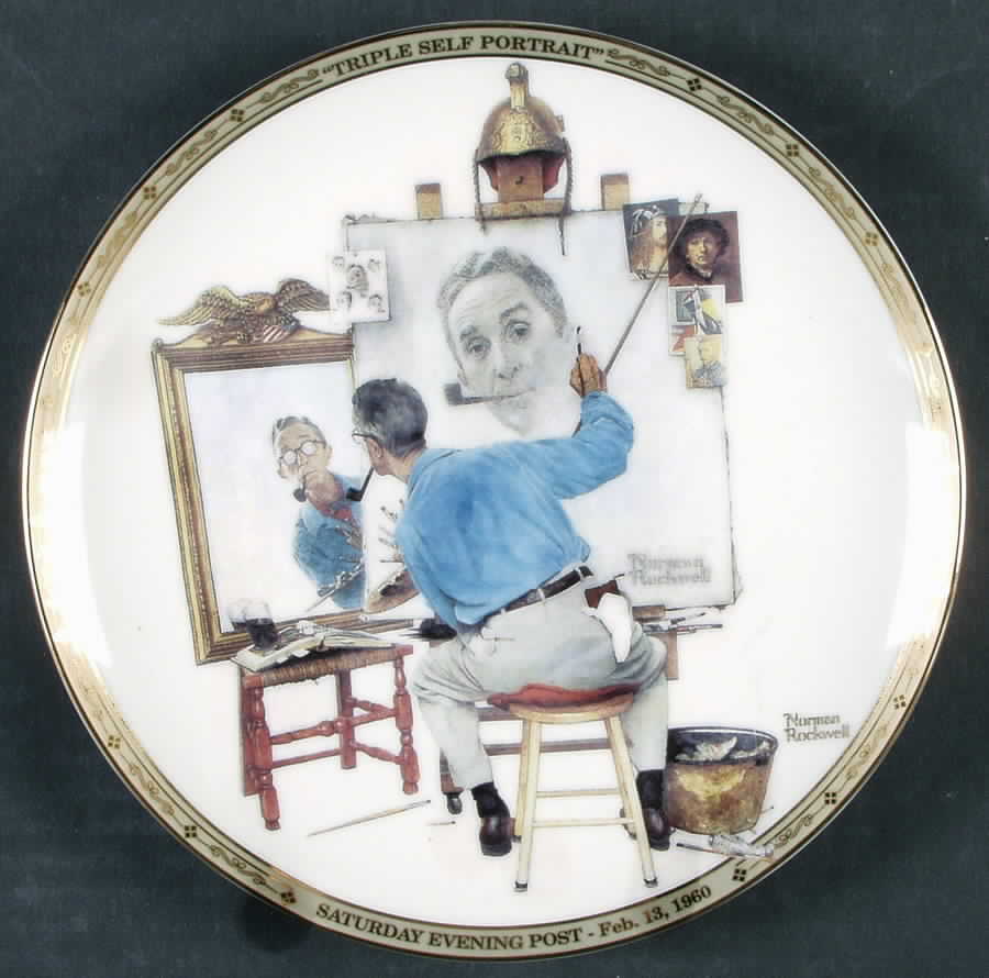 The Saturday Evening Post Triple Self Portrait - Boxed by Islandia-1