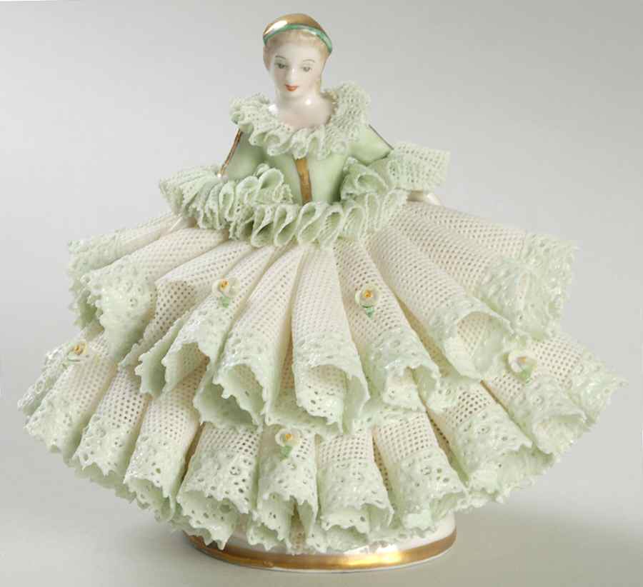 Irish Dresden Emerald Collection Pamela - No Box by Muller & Co-1