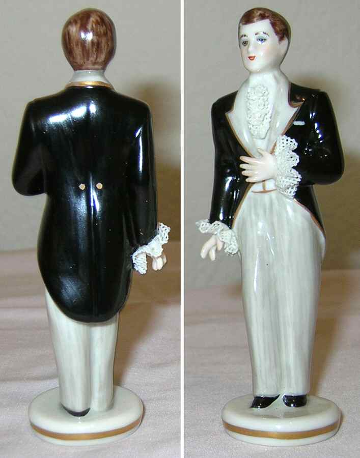 Irish Dresden Lace Wedding Groom - No Box by Muller & Co-1