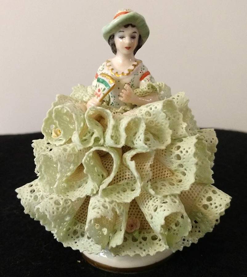Irish Dresden Emerald Collection Lydia - Boxed by Muller & Co-1