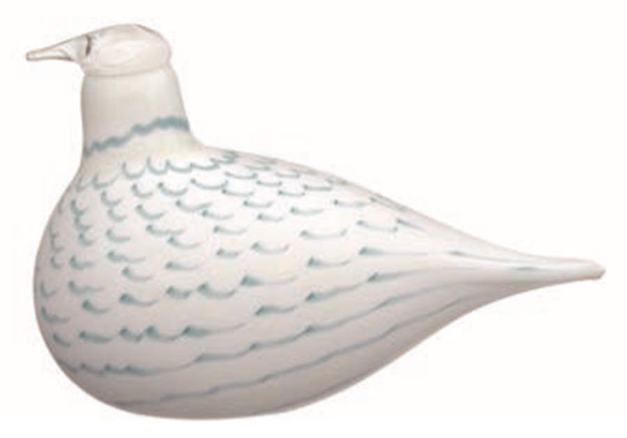 Oiva Toikka Birds Finnfest Snow Grouse - Boxed by Iittala-1