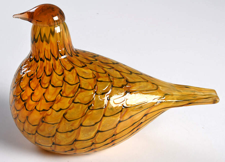 Oiva Toikka Birds Summer Grouse - Boxed by Iittala-1