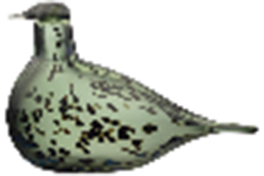 Oiva Toikka Birds Reed Warbler Pine Green - Boxed by Iittala-1