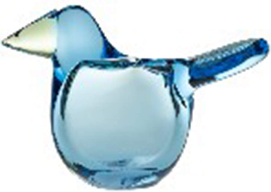 Oiva Toikka Birds Sky Blue/Applegreen Flycatcher - Boxed by Iittala-1