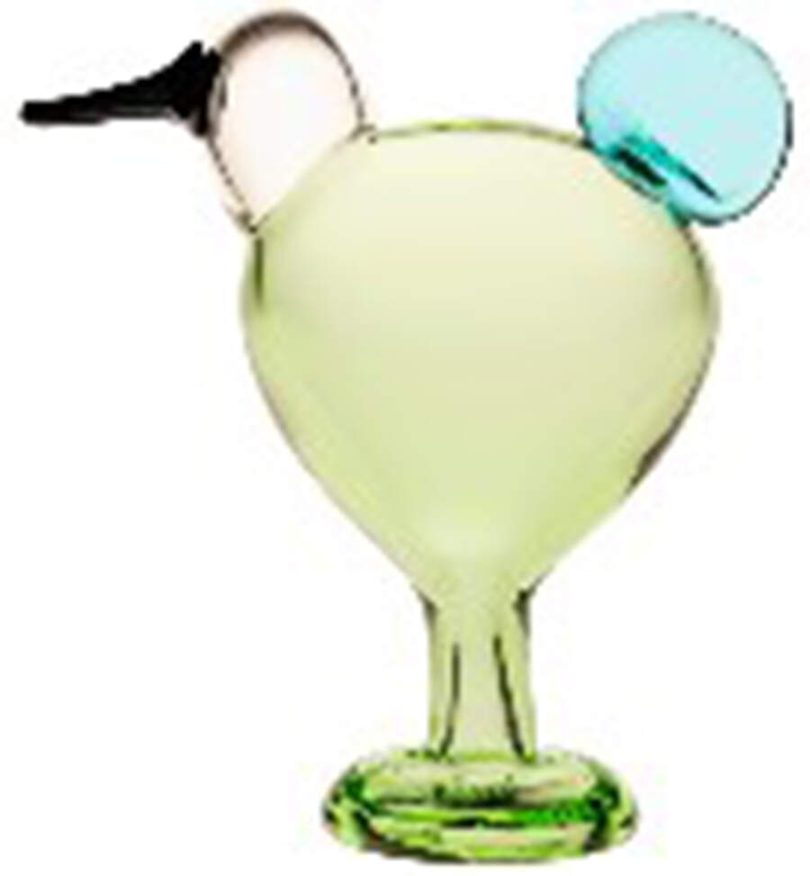 Oiva Toikka Birds Apple Green Sulo - Boxed by Iittala-1