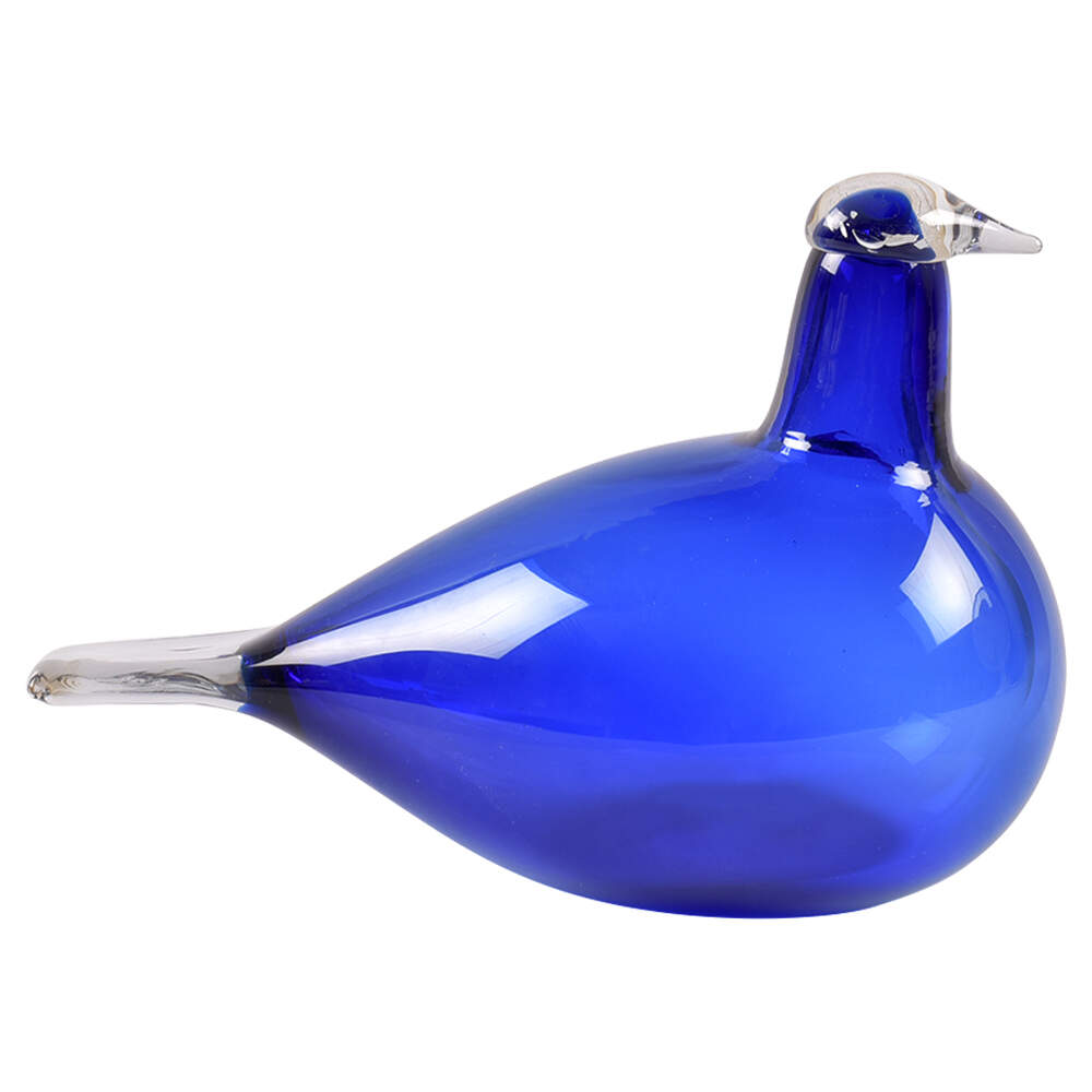 Oiva Toikka Birds Blue Shorebird- Ultramarine - Boxed by Iittala-1