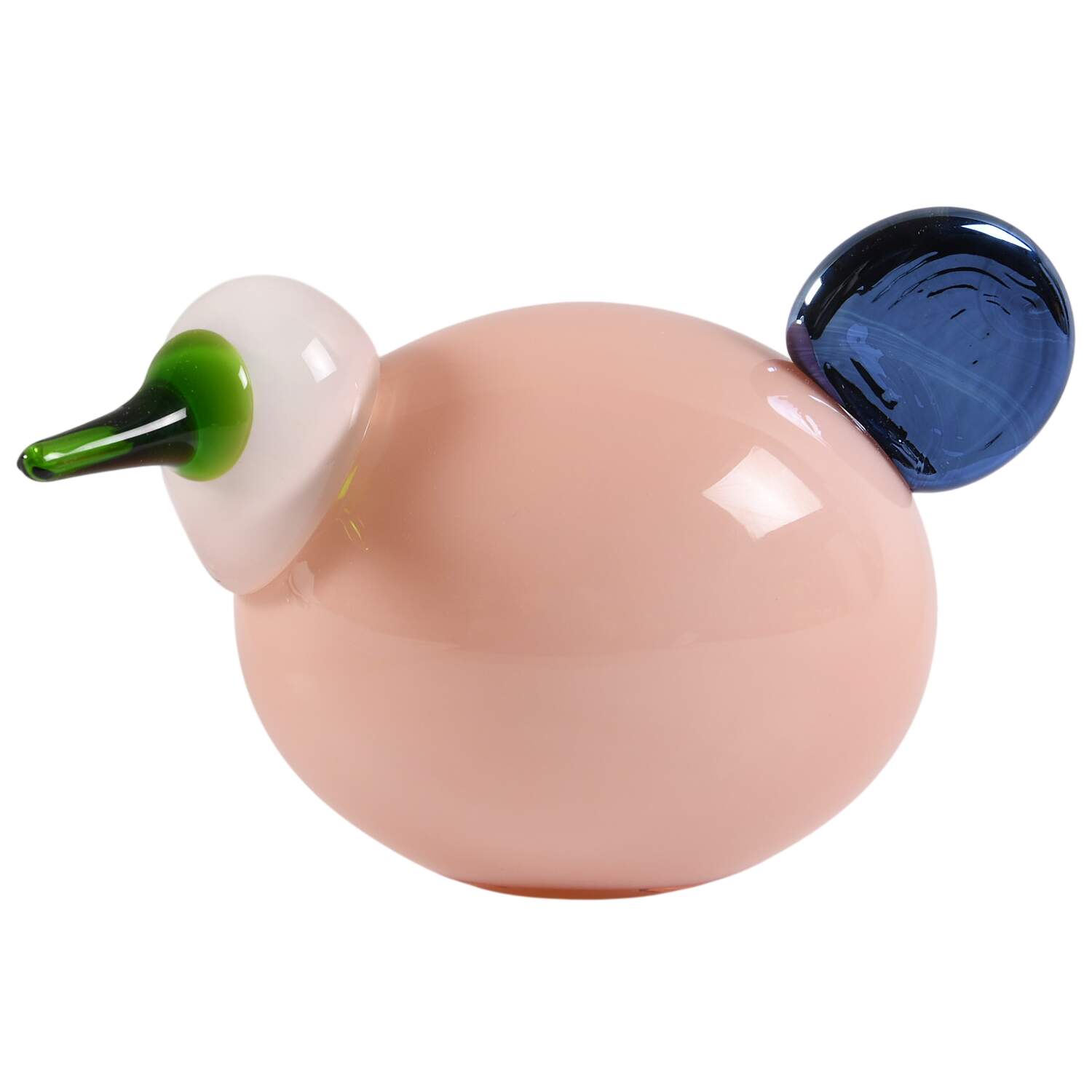 Oiva Toikka Birds Salmon Pink Sorja - No Box by Iittala-1