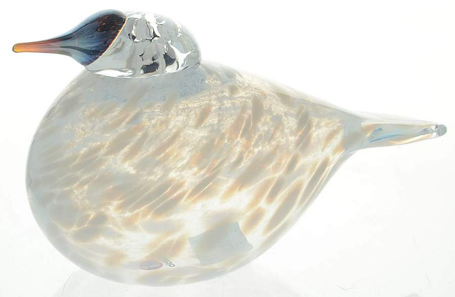 Oiva Toikka Birds Snow Finch - Boxed by Iittala-1