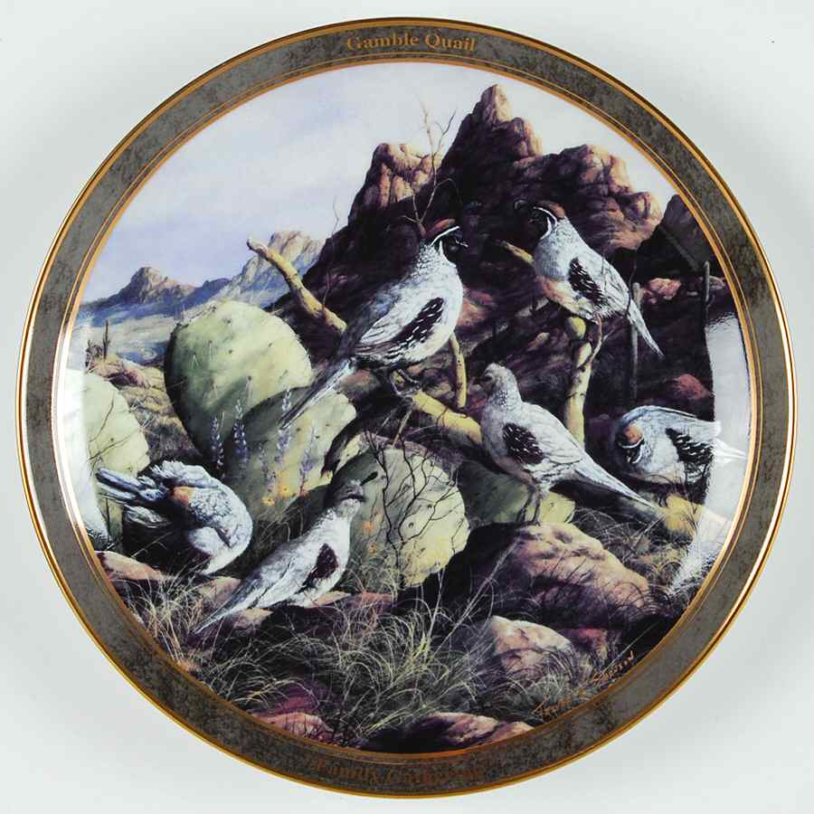 North American Wildlife Family Gathering-Gamble Quail - Boxed by Islandia-1