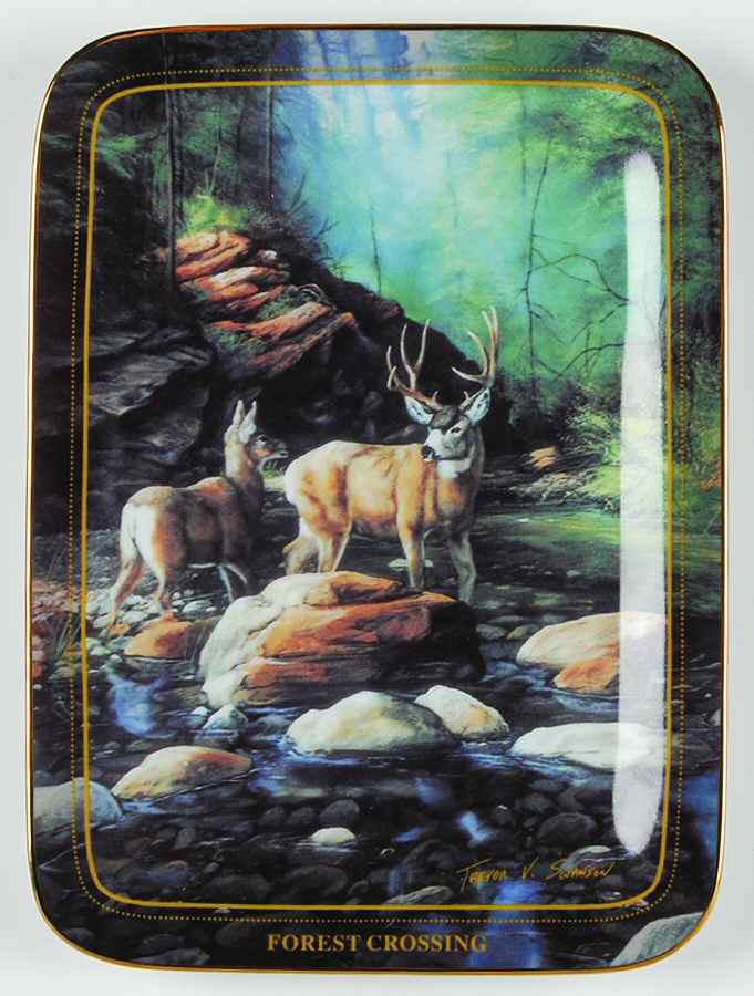 Wildlife Forset Crossing-Mule Deer Family - No Box by Islandia-1