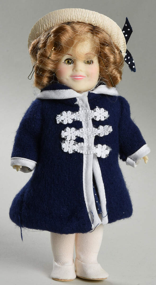 Shirley Temple Poor Little Rich Girl-Blue Dress - Boxed by Ideal-1