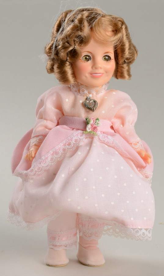 Shirley Temple Little Colonel-Pink Polka Dots - Boxed by Ideal-1