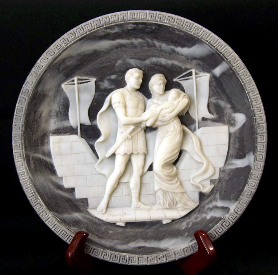 Fall of Troy Hector And Andromache - No Box by Incolay Studios-1