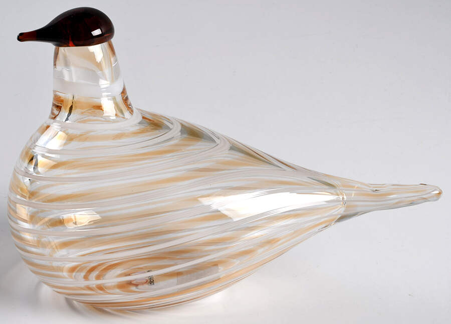 Oiva Toikka Annual Bird Copper Crake - No Box by Iittala-1