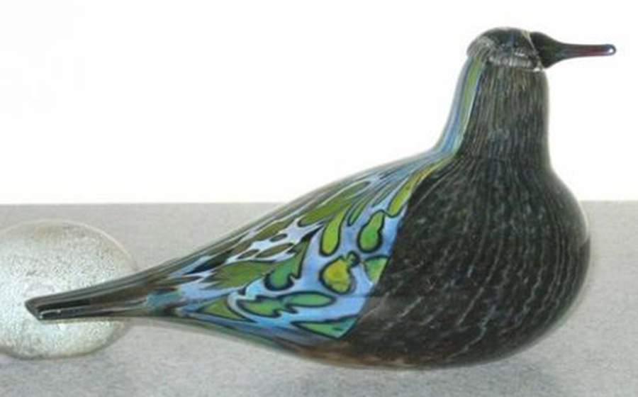 Oiva Toikka Annual Bird Song Thrush - Boxed by Iittala-1