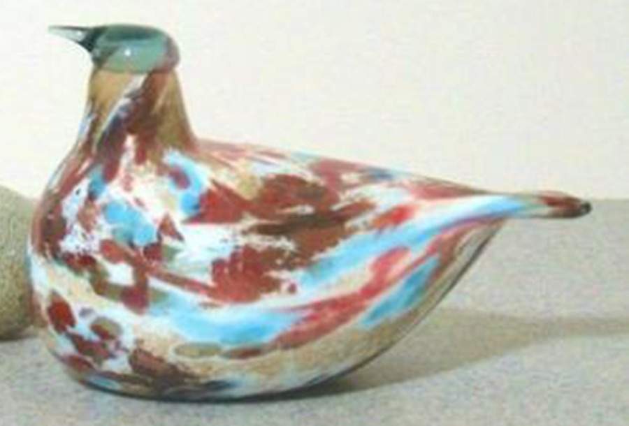 Oiva Toikka Annual Bird Cucunor - Boxed by Iittala-1