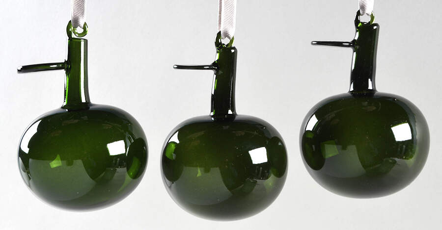 IITtala Ornaments Apple-Green (Set Of 3) - Boxed by Iittala-1
