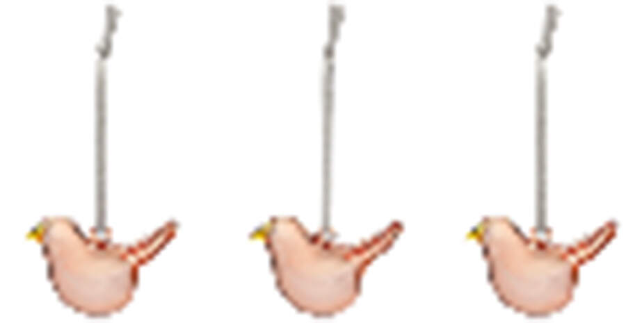 IITtala Ornaments Pink Flycatcher-Set Of 3 - Boxed by Iittala-1