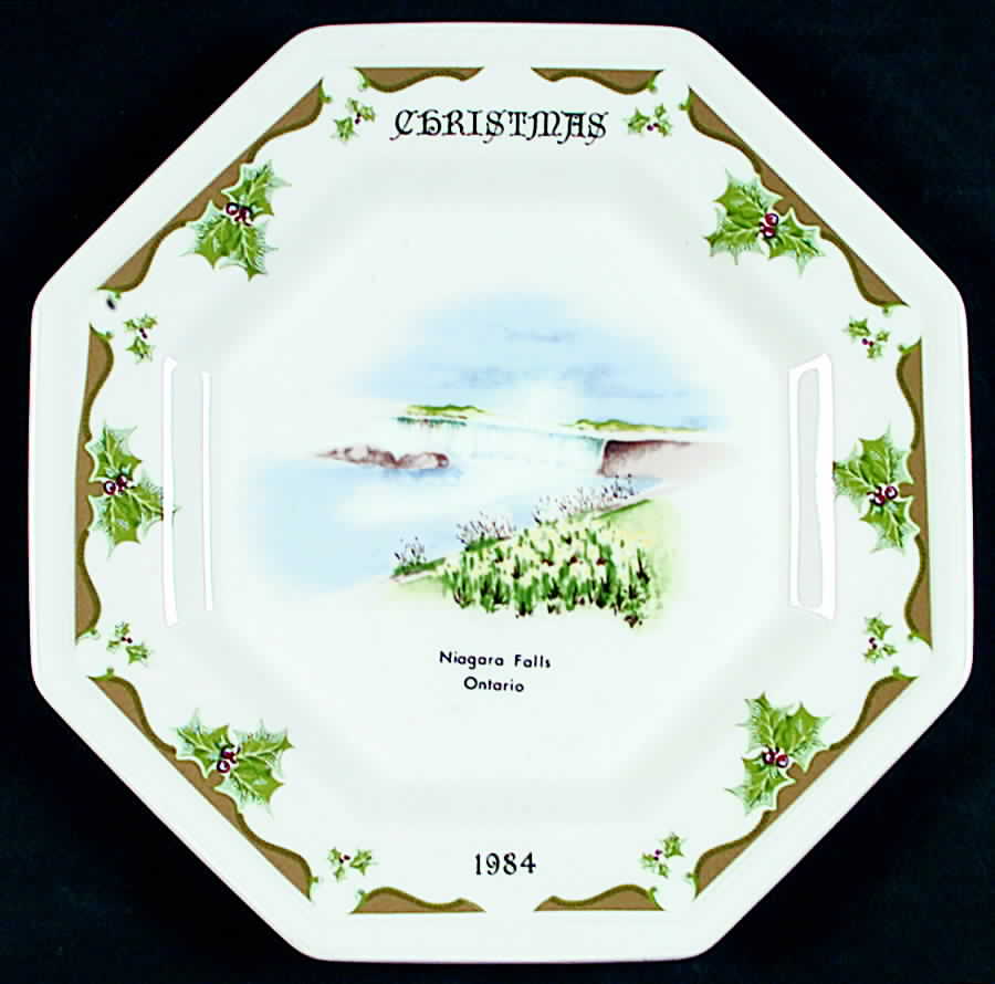 Christmas In Canada Niagara Falls-Ontario - No Box by Johnson Brothers-1
