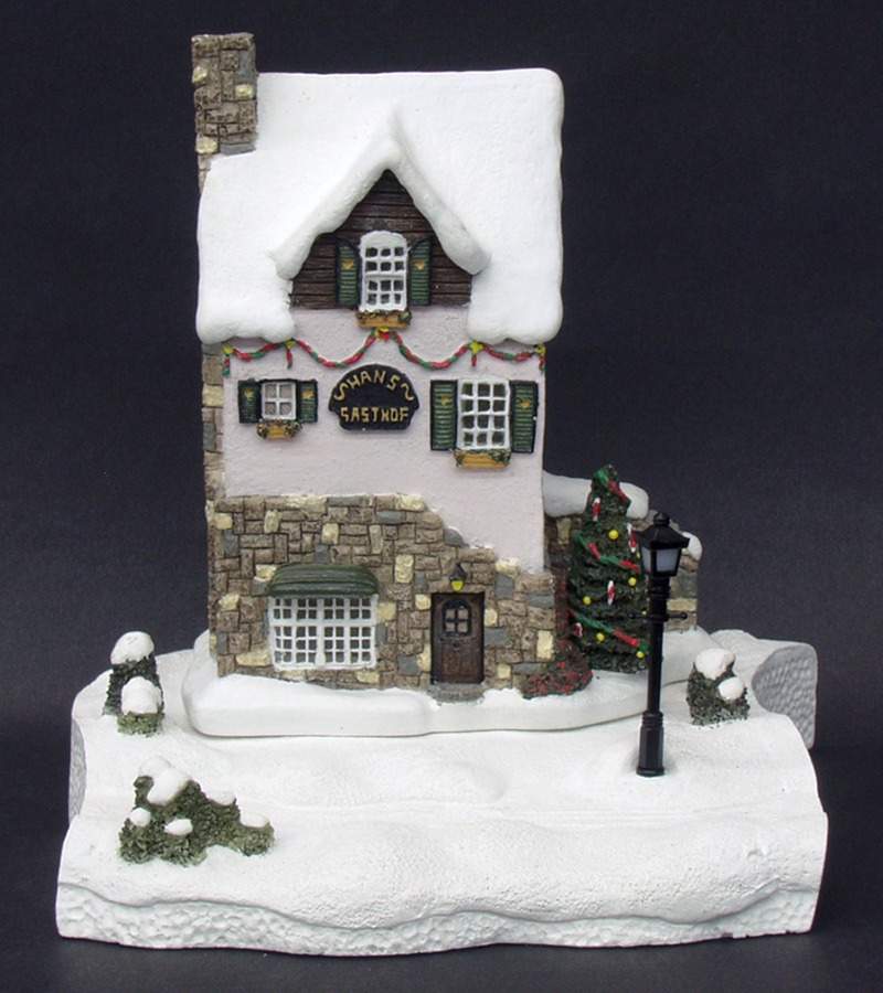 Alpine Christmas Village Hans Gasthof - No Box by John Hine Studios-1