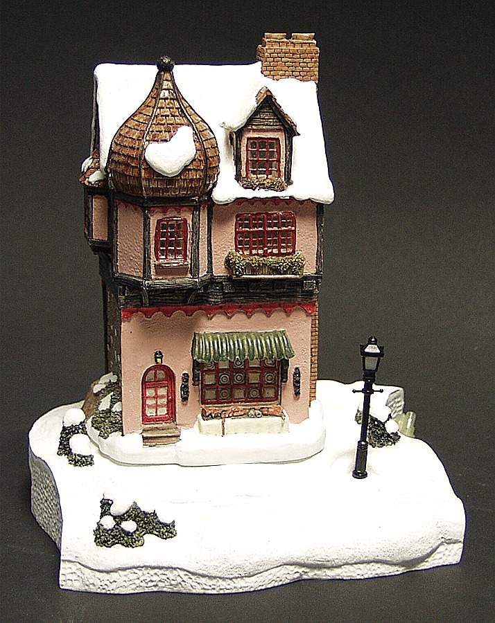 Alpine Christmas Village Herr Stuben's Sausegehaus - Boxed by John Hine Studios-1