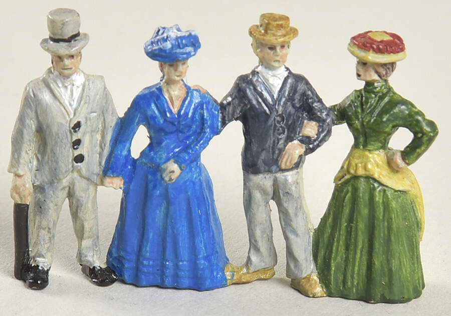 London by Gaslight Two Couples - No Box by John Hine Studios-1