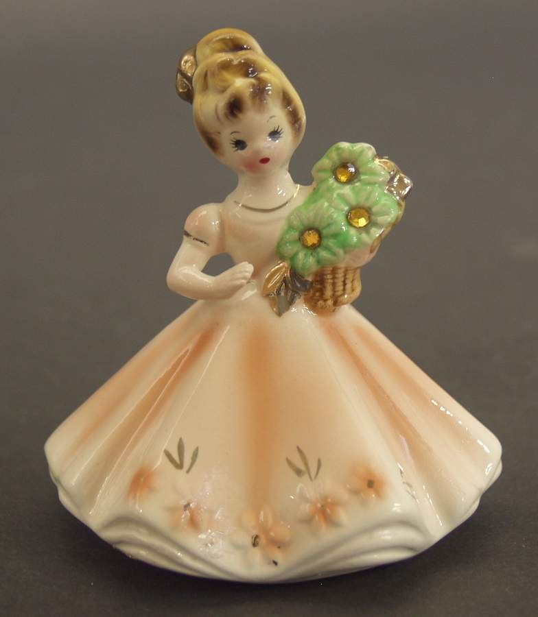 Birthstone Dolls November-Topaz - No Box by Josef Originals-1