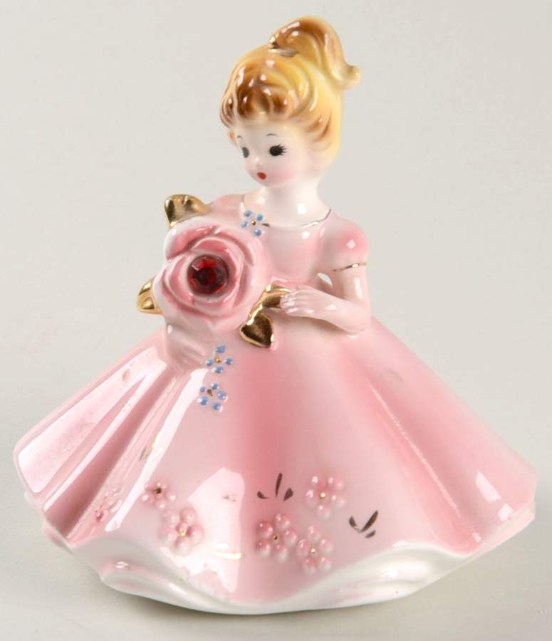Birthstone Dolls January-Garnet - No Box by Josef Originals-1