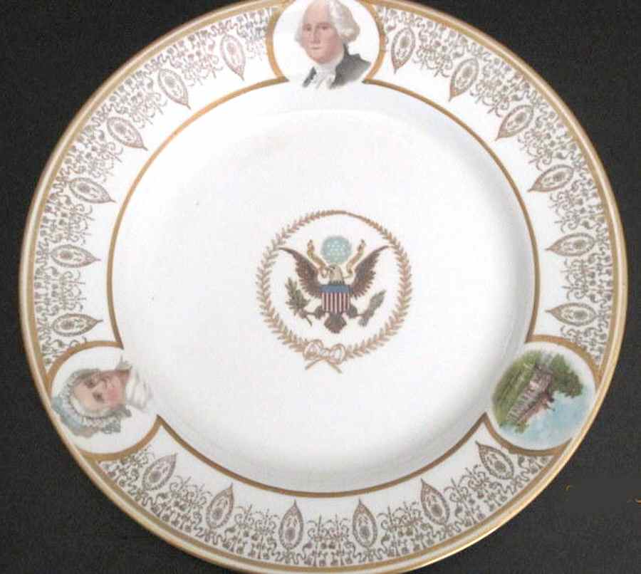Johnson Brothers Plates George & Martha Washington - No Box by Johnson Brothers-1