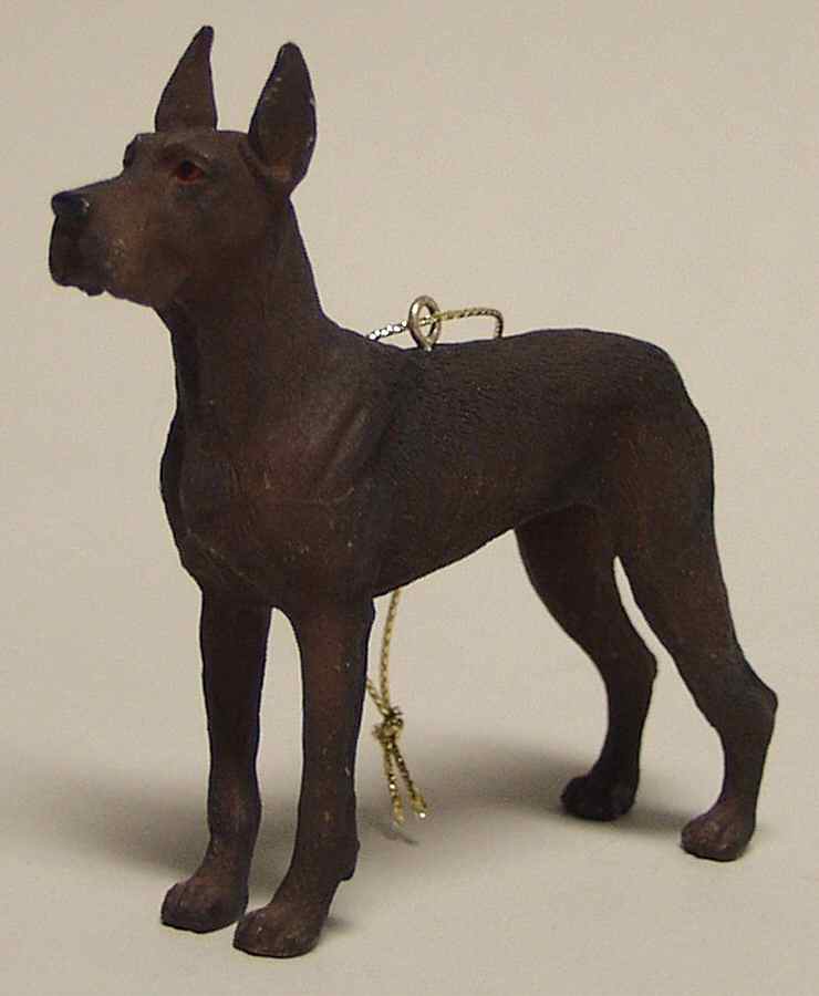 It's Raining Cats & Dogs Great Dane-Black - No Box by Joseph Warren Miller-1