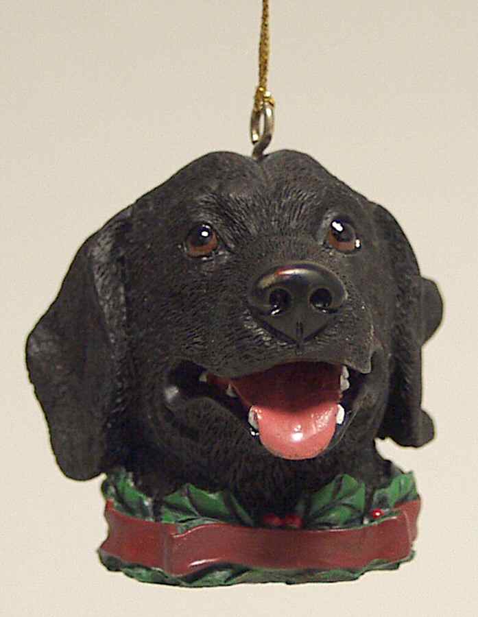 It's Raining Cats & Dogs Black Lab-Head - No Box by Joseph Warren Miller-1